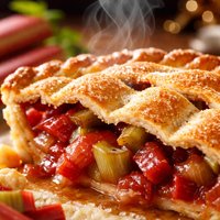 Classic Rhubarb Pie