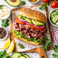 Classic Roast Beef Sandwich