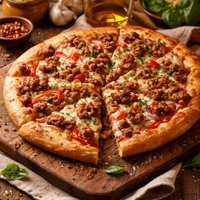 Classic Sausage Pizza