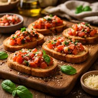 Classic Tomato Bruschetta