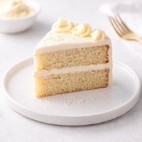 Classic Vanilla Layer Cake with Buttercream Frosting