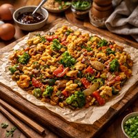 Clean Out the Fridge Egg Fu Yum