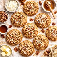 Clear the Cupboard Coconut Oatmeal Pecan Cookies
