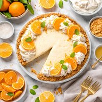 Clementine Chiffon Pie