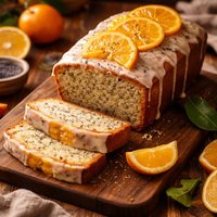 Clementine Poppy Seed Loaf
