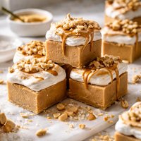 Cloud Topped Peanut Butter Fudge