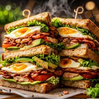 Club Sandwiches Aussie Style