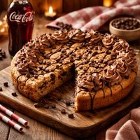 Coca Cola Cookie Cake