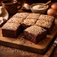 Cockeyed Cake with Sugar Topping