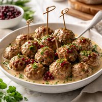 Cocktail Meatballs Swedish Style