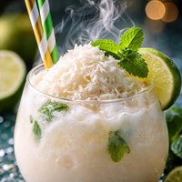 Coco Snowball Cocktail