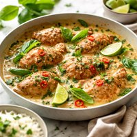 Coconut and Basil Chicken