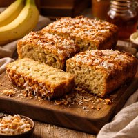 Coconut Banana Cornbread