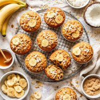 Coconut Banana Muffins