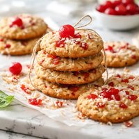 Coconut Cherry Chews