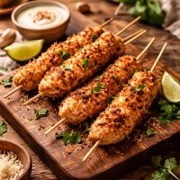 Coconut Chicken on a Stick