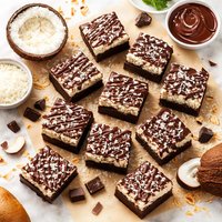 Coconut Chocolate Squares