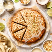 Coconut Condensed Milk Cake