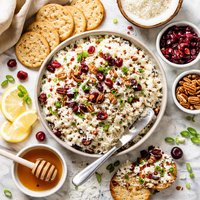 Coconut Cranberry Cheese Spread