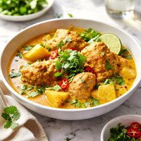 Coconut Curry Chicken with Potatoes