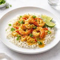 Coconut Curry Shrimp with Basmati Rice