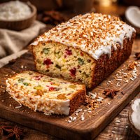 Coconut Fruitcake