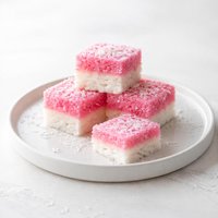 Coconut Ice No Cook Easy Version