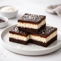 Coconut Layered Brownies