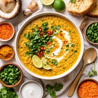 Coconut Lentil Soup