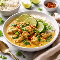 Coconut Lime Chicken Curry