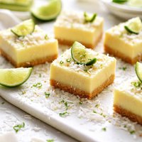 Coconut Lime Squares