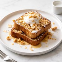 Coconut Macadamia Nut French Toast
