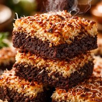 Coconut Macaroon Brownies
