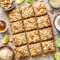 Coconut Macdamia Bars