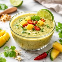 Coconut Mango Green Curry Cocktail Sauce