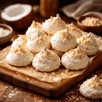 Coconut Meringue Cookies