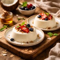 Coconut Milk Panna Cotta