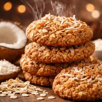 Coconut Oat Cookies