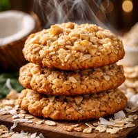 Coconut Oatmeal Drop Cookies