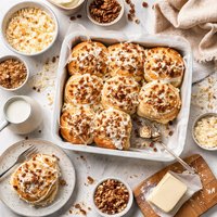 Coconut Pecan Sweet Rolls Bread Machine