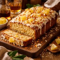 Coconut Pineapple Rum Cake