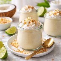 Coconut Pots De Crme