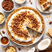 Coconut Praline Dream Pie