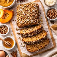 Coconut Pumpkin Nut Bread