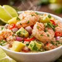 Coconut Shrimp Ceviche