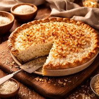 Coconut Tapioca Pie