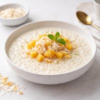 Coconut Tapioca Pudding Rice Cooker