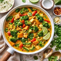 Coconut Vegetable Curry Low Fat