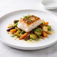 Cod with Winter Vegetables