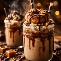 Coffee and Donut Milkshakes